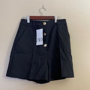 Zara, Size S, Black shorts